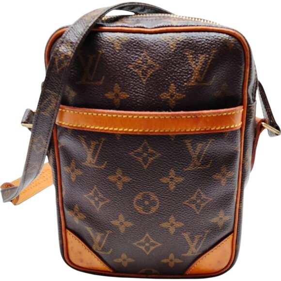 778395BV (X6) Louis Vuitton Crossbody Bag Brown Monogram - Picture 1 of 9